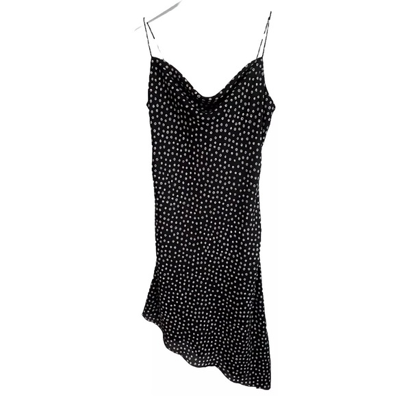 Vintage Y2K Kathie Lee slip dress black size 12/M 90’s spaghetti straps midi - Picture 1 of 11